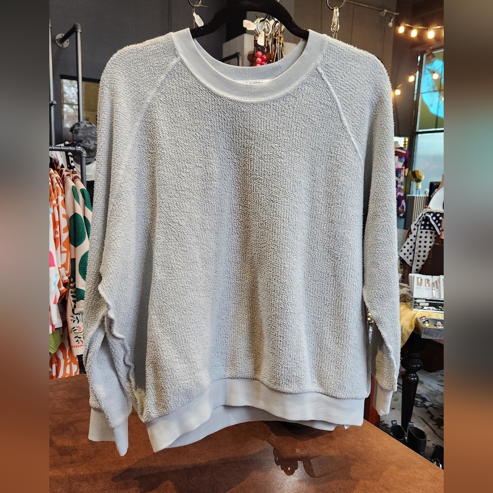 perfectwhitetee Terry Cloth Sweatshirt